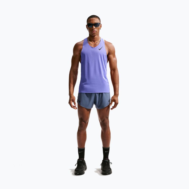 Pánské běžecké tričko Nike AeroSwift Dri-Fit ADV sapphire/black 2
