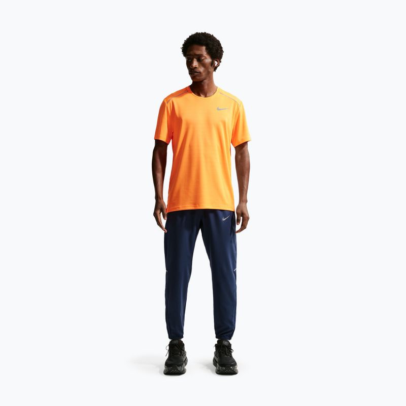 Pánské běžecké kalhoty Nike Miler Dri-Fit Woven midnight navy 2