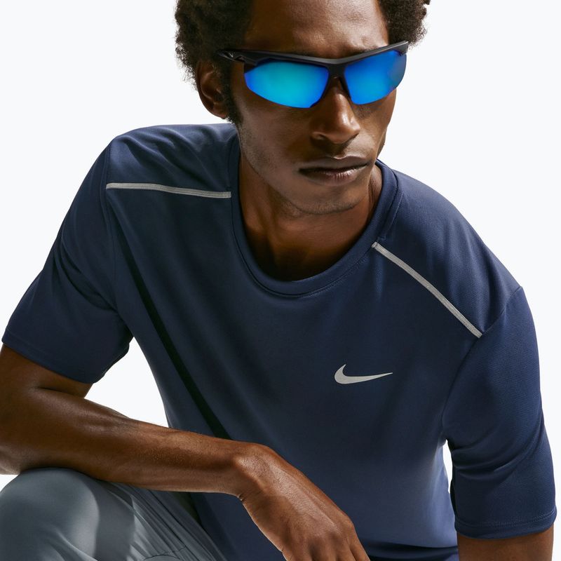 Pánské běžecké tričko Nike Miler Dri-Fit UV midnight navy 6