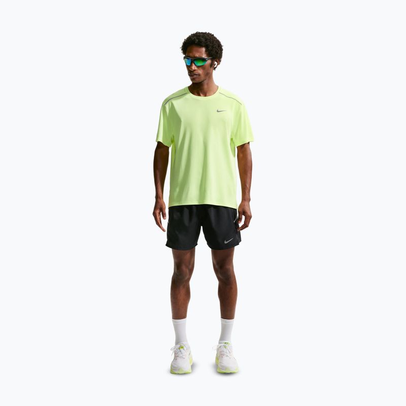 Pánské běžecké šortky Nike Miler Dri-Fit 2in1 5" black/black 2