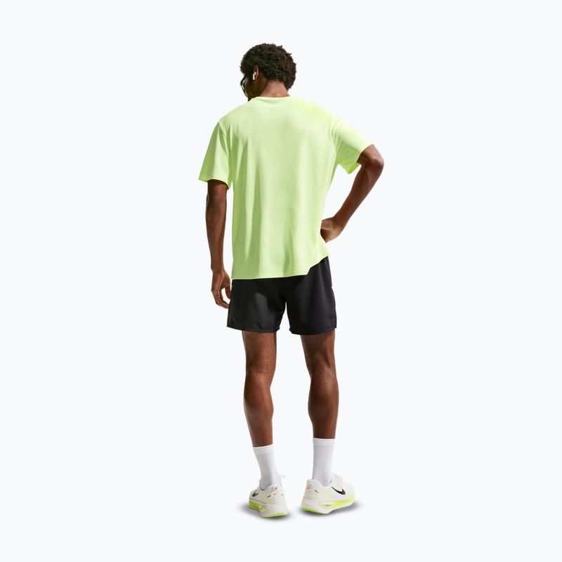 Pánské běžecké šortky Nike Miler Dri-Fit 2in1 5" black/black 3
