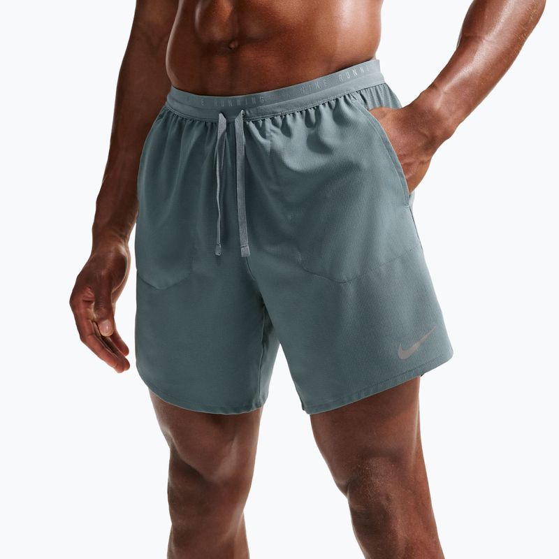 Pánské běžecké šortky Nike Stride Dri-Fit 2in1 7" mineral slate 5