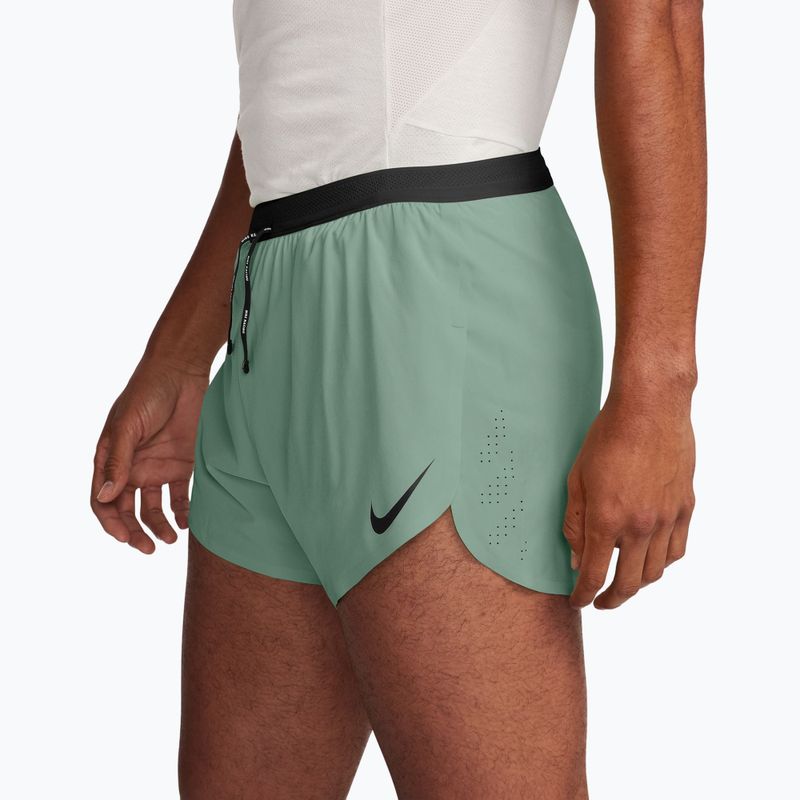 Pánské běžecké šortky Nike AeroSwift Dri-Fit ADV 4" steam/black 3