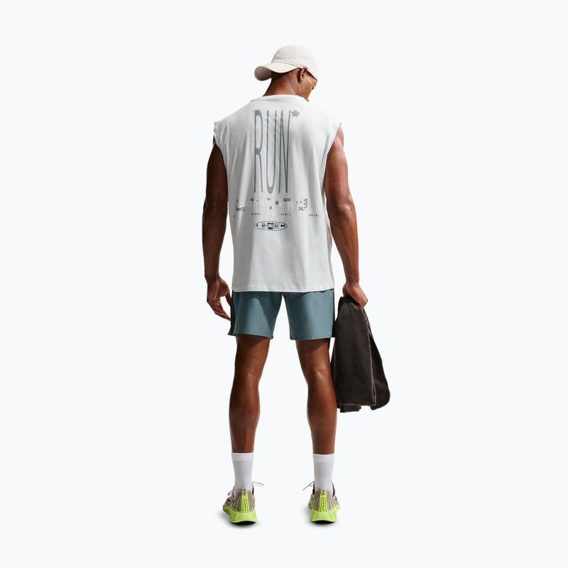 Pánské běžecké šortky Nike Miler Dri-Fit Brief Lined7" mineral slate 3