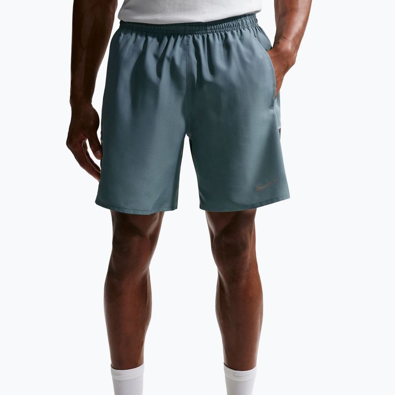 Pánské běžecké šortky Nike Miler Dri-Fit Brief Lined7" mineral slate 5