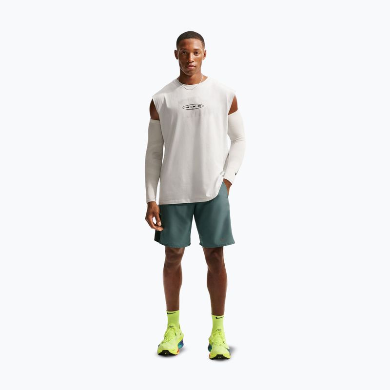Pánské běžecké šortky Nike Miler Dri-Fit 9" mineral slate 2