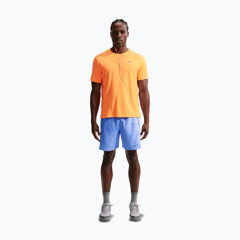 Pánské běžecké šortky Nike Miler Dri-Fit 2in1 7" royal pulse/sapphire 2