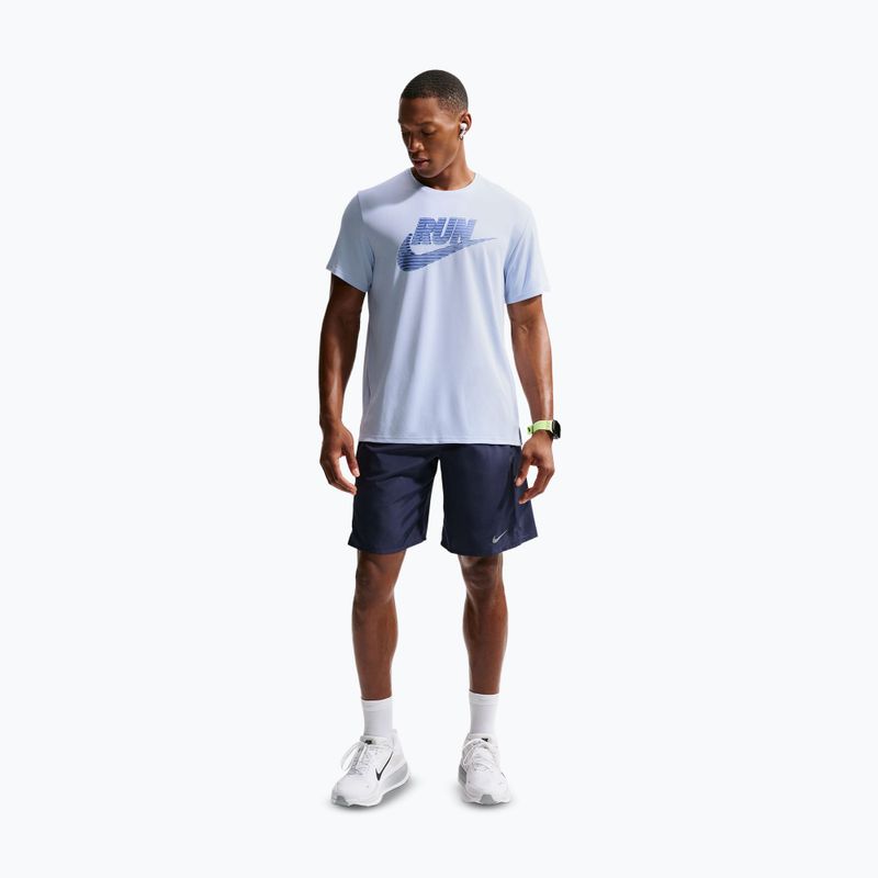 Pánské běžecké šortky Nike Miler Dri-Fit 9" midnight navy 2