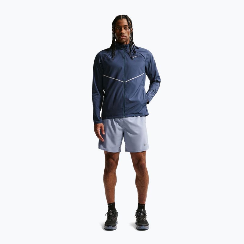 Pánská běžecká bunda Nike Miler Repel UV midnight navy 2