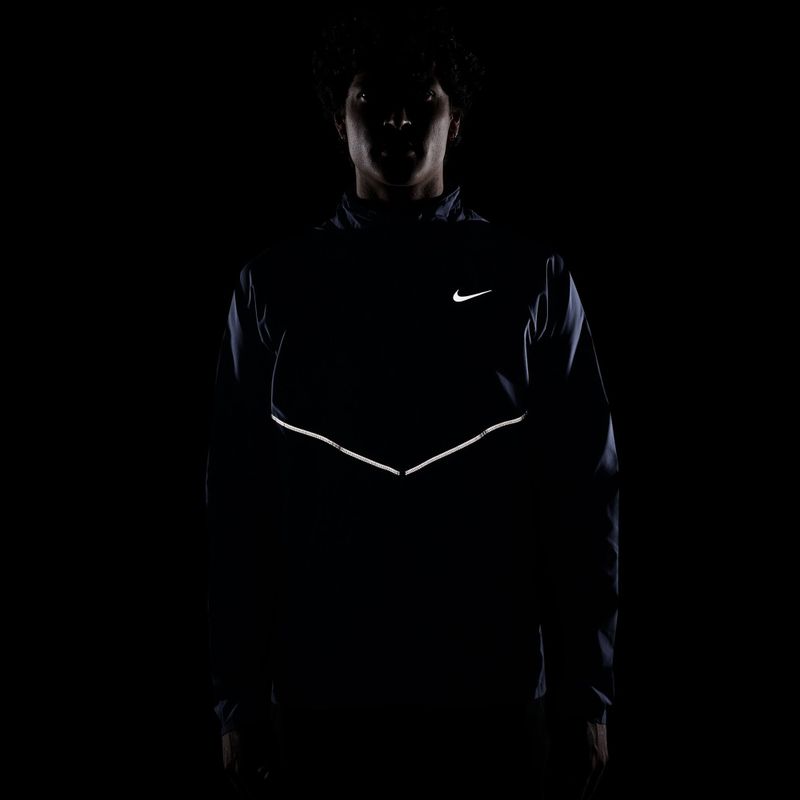 Pánská běžecká bunda Nike Miler Repel UV midnight navy 8