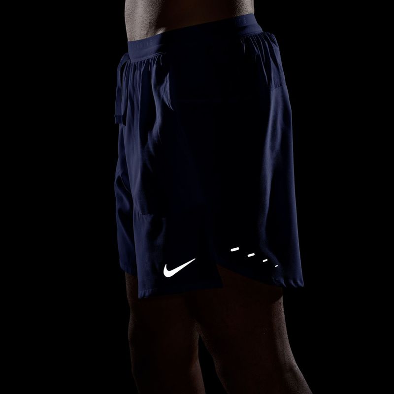 Pánské běžecké šortky Nike Stride Dri-Fit Brief-Lined 7" lapis 7