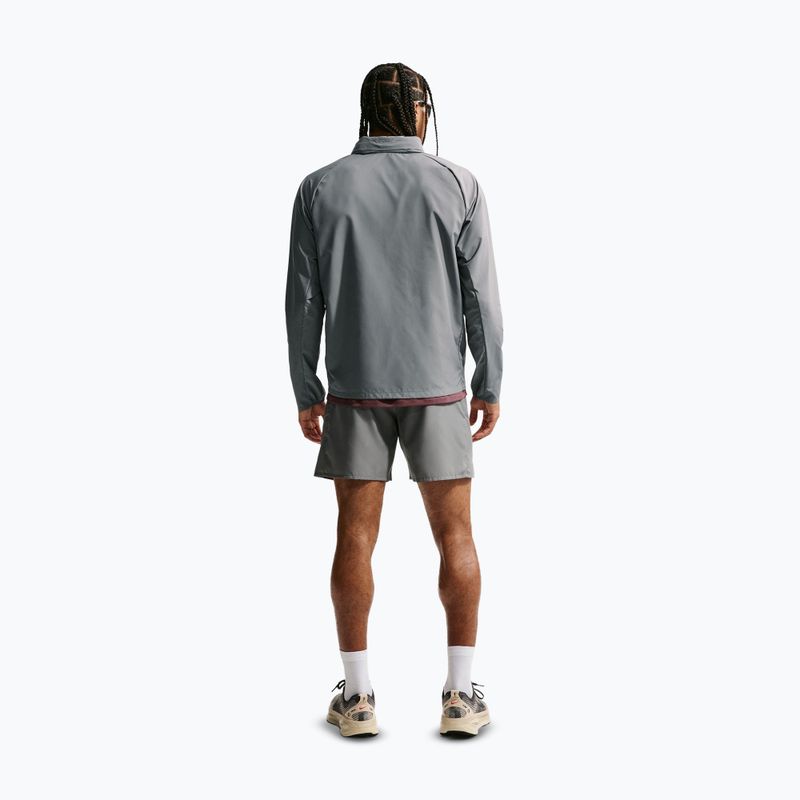 Pánská běžecká bunda Nike Miler Repel UV smoke grey/smoke grey 3