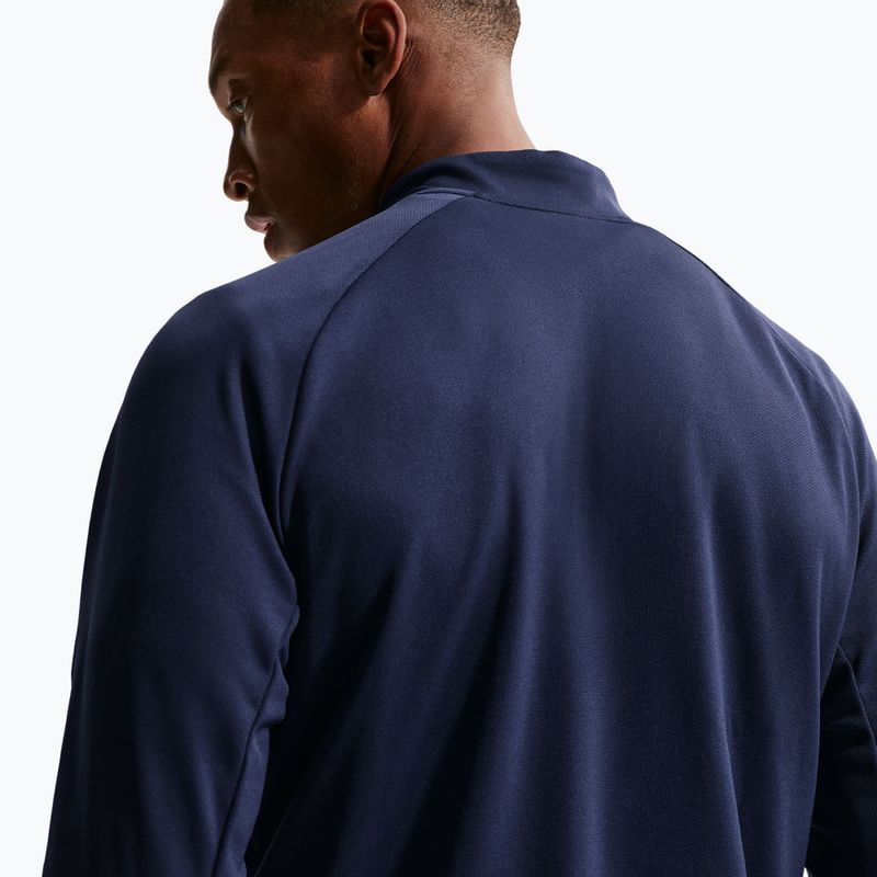 Pánská běžecká mikina Nike Miler Dri-Fit UV 1/2 Zip midnight navy 5