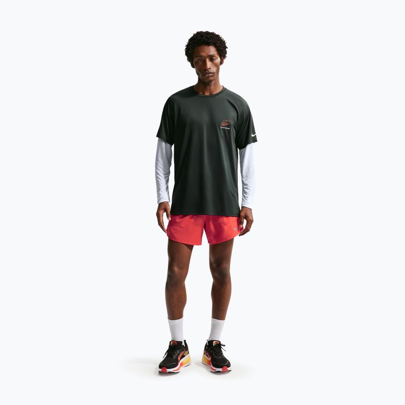 Pánské běžecké tričko Nike Stride Dri-Fit ADV black spruce 2
