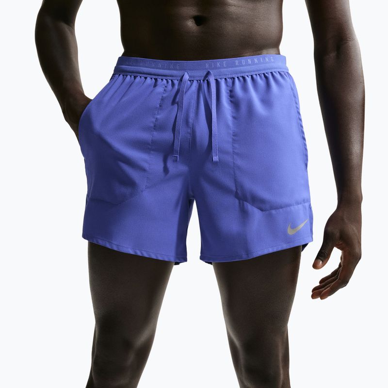 Pánské šortky Nike Stride Dri-Fit s podšívkou 5" lapis