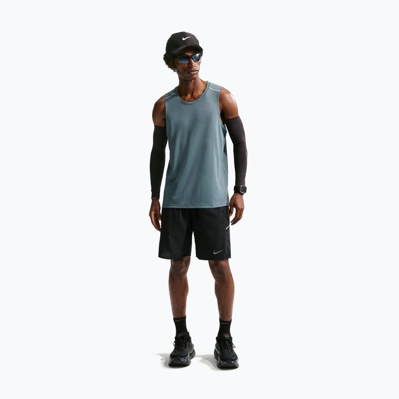 Pánské běžecké tričko Nike Miler Dri-Fit mineral slate 2