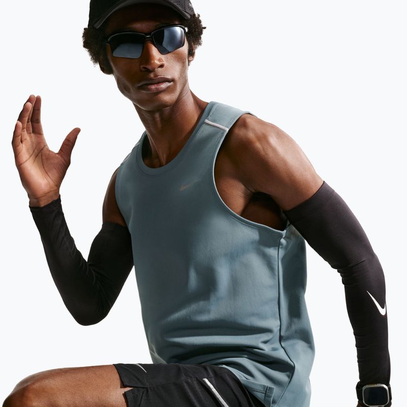 Pánské běžecké tričko Nike Miler Dri-Fit mineral slate 5