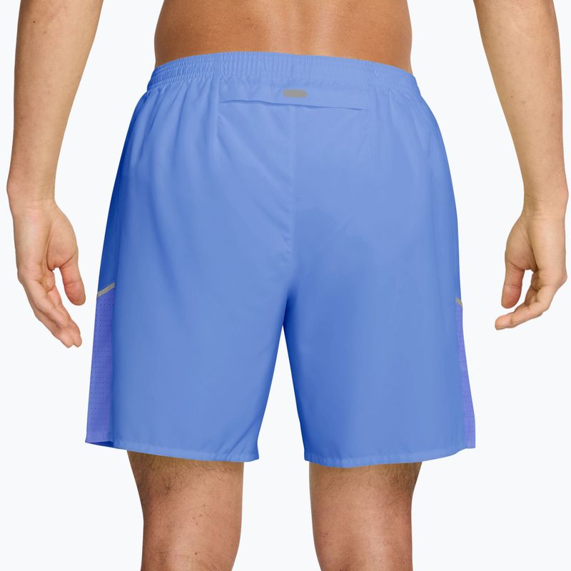 Pánské běžecké šortky Nike Miler Dri-Fit Brief Lined7" royal pulse/sapphire 2