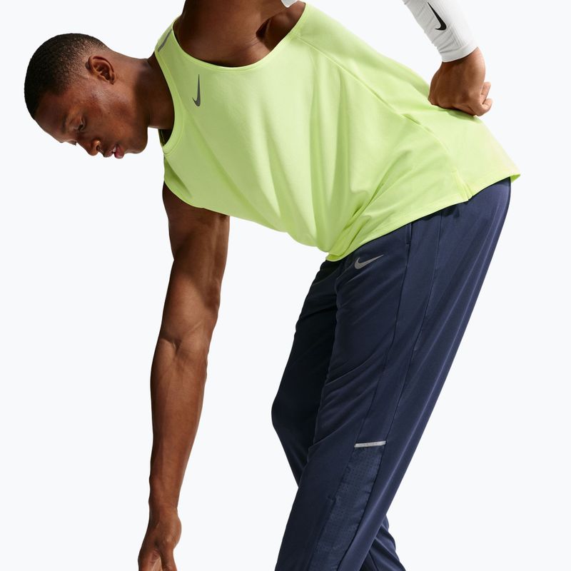 Pánské běžecké kalhoty Nike Miler Dri-Fit Knit midnight navy 4