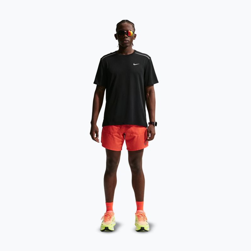 Pánské běžecké tričko Nike Miler Dri-Fit UV black 2