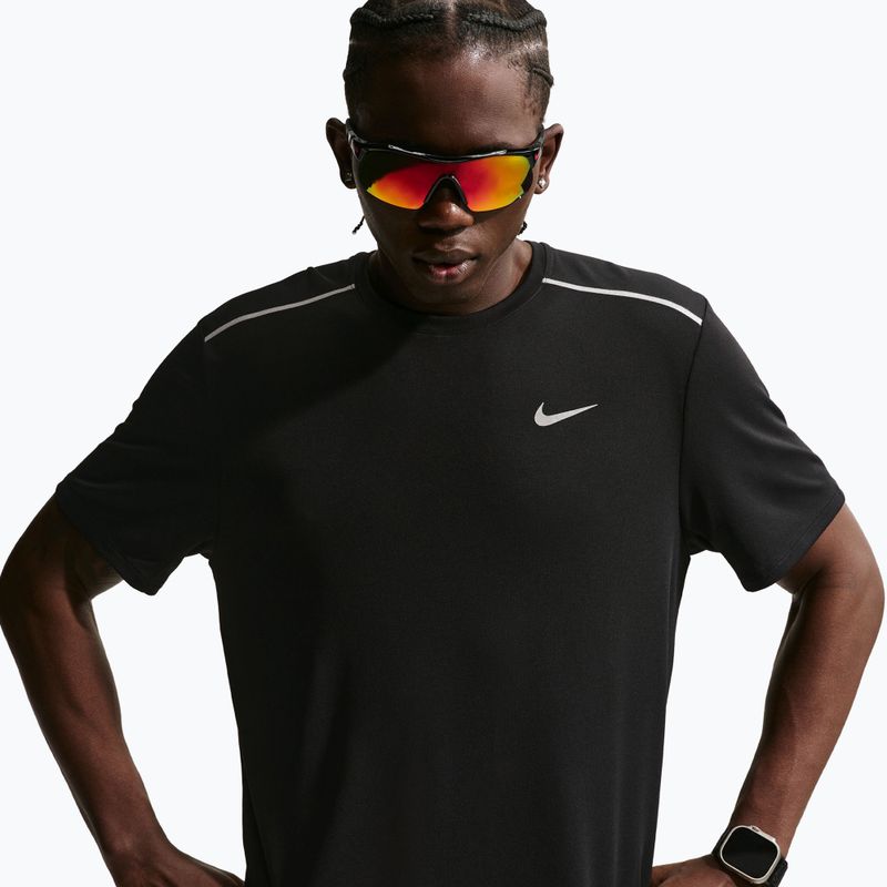 Pánské běžecké tričko Nike Miler Dri-Fit UV black 5