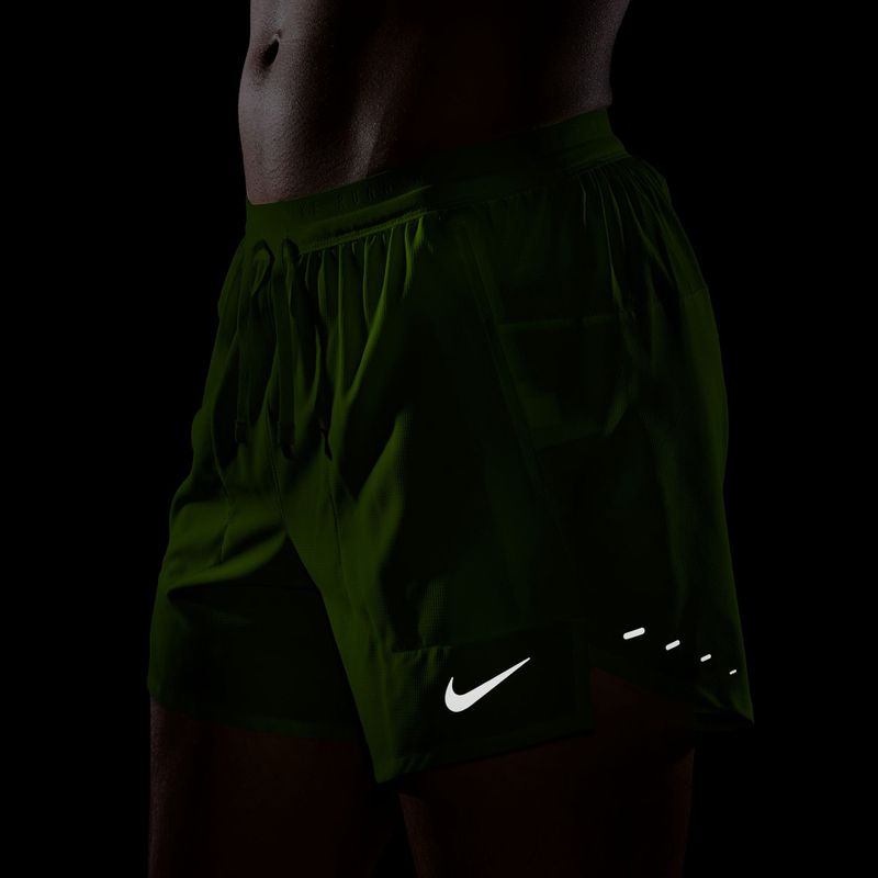 Pánské šortky Nike Stride Dri-Fit s podšívkou 5" volt ice 7