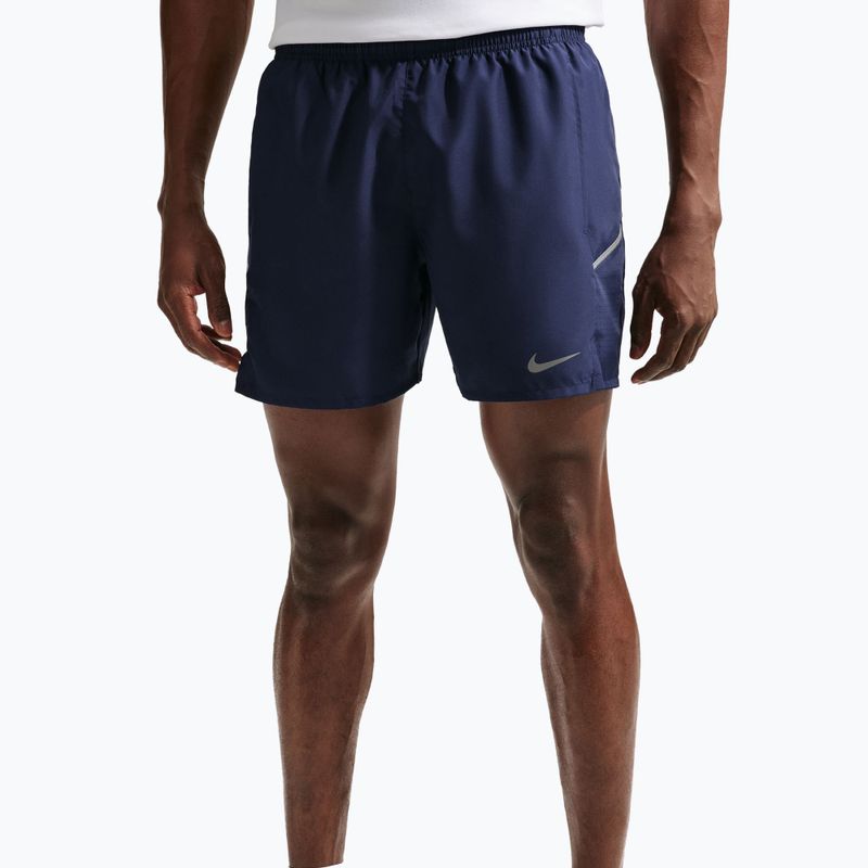 Pánské šortky Nike Miler Dri-Fit Brief Lined 5" midnight navy 5