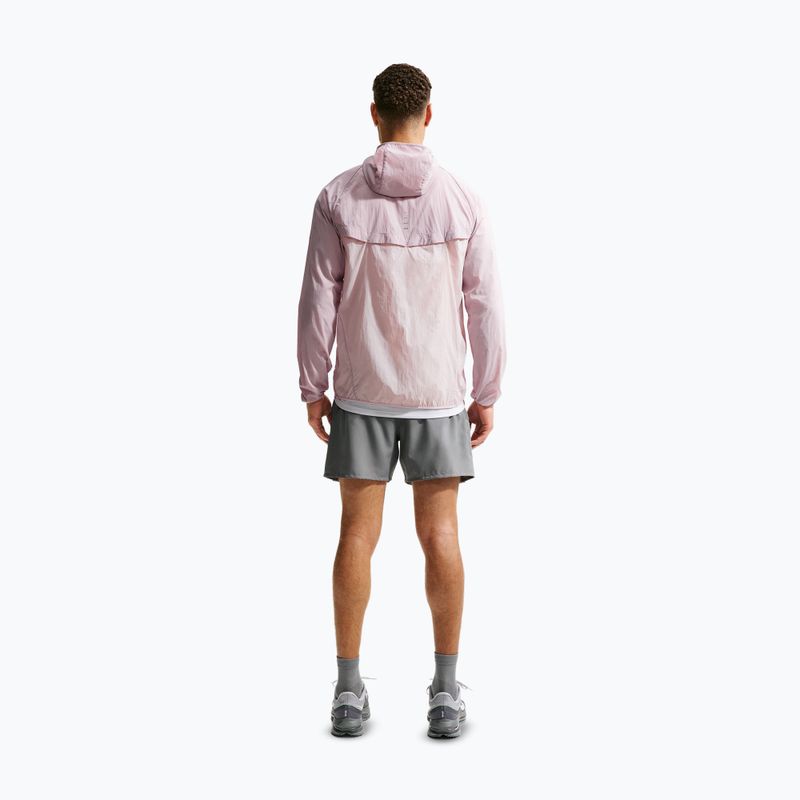 Pánská běžecká bunda Nike Stride Repel UV particle rose/silt red 3