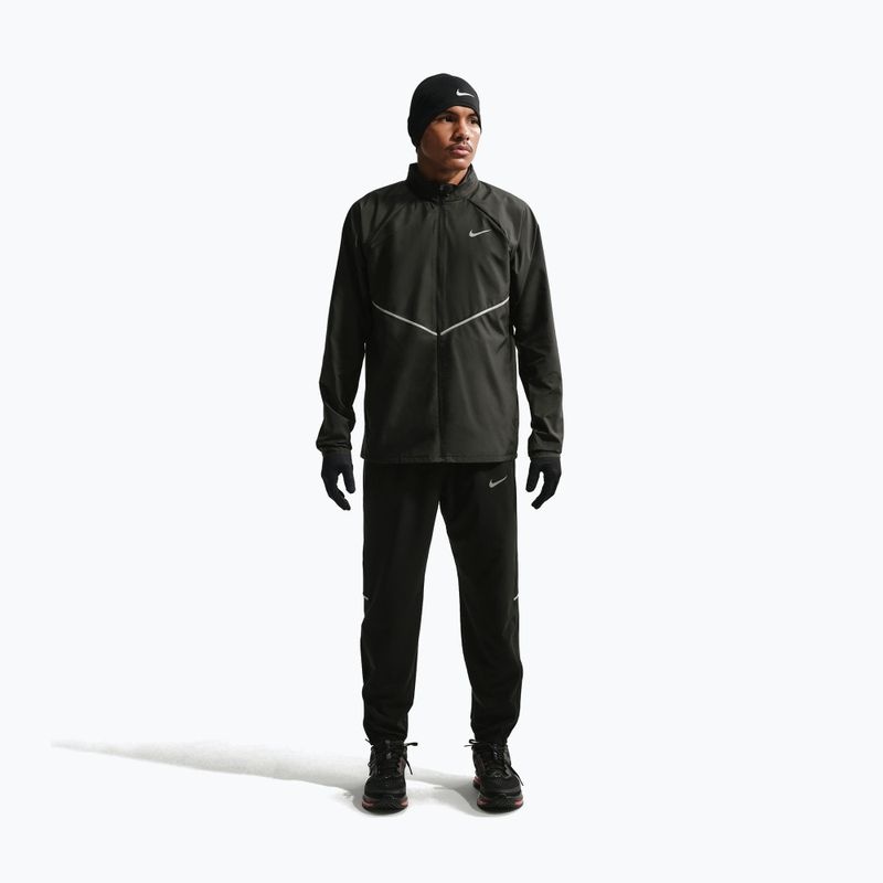 Pánská běžecká bunda Nike Miler Repel UV black/black 2