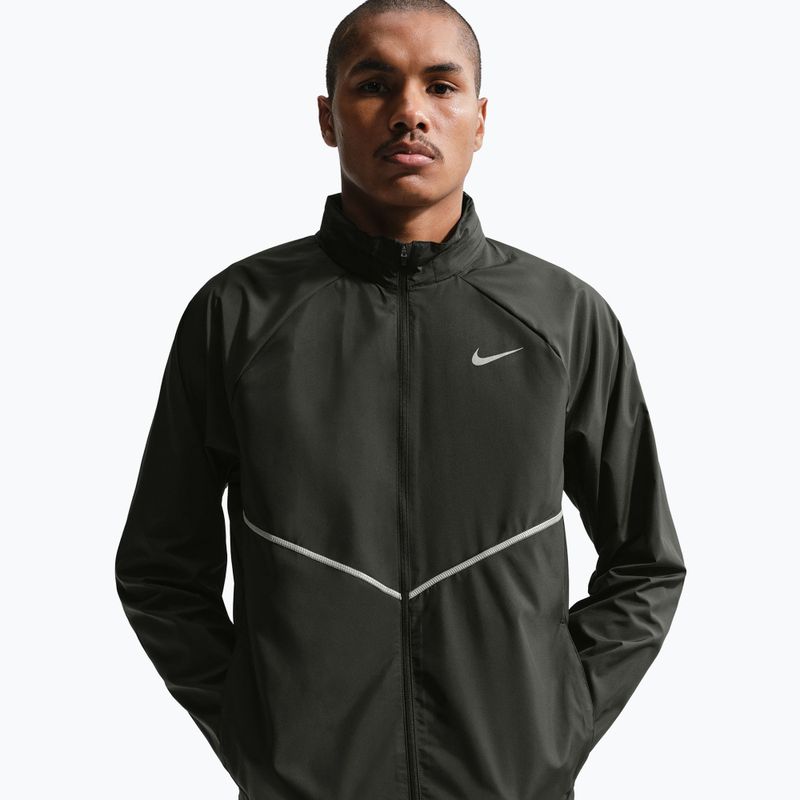 Pánská běžecká bunda Nike Miler Repel UV black/black 4