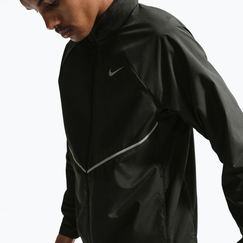Pánská běžecká bunda Nike Miler Repel UV black/black 5