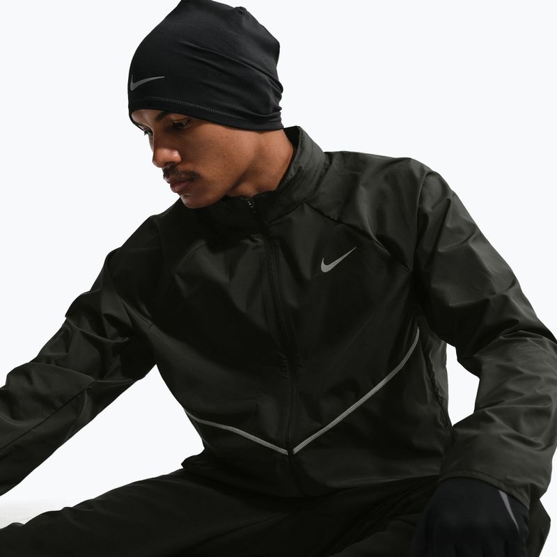 Pánská běžecká bunda Nike Miler Repel UV black/black 6