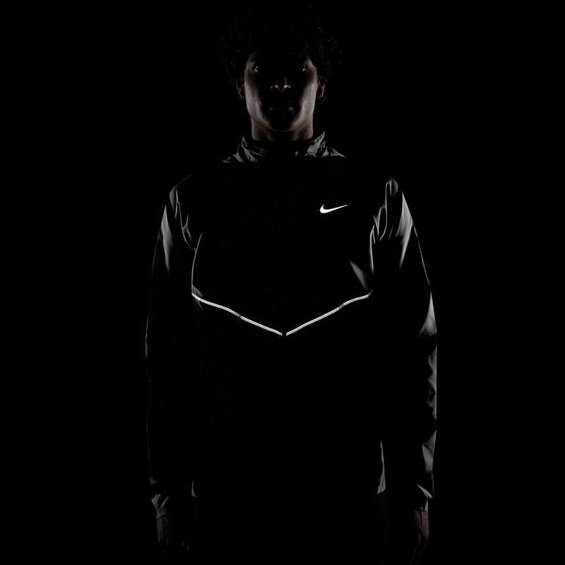 Pánská běžecká bunda Nike Miler Repel UV black/black 8