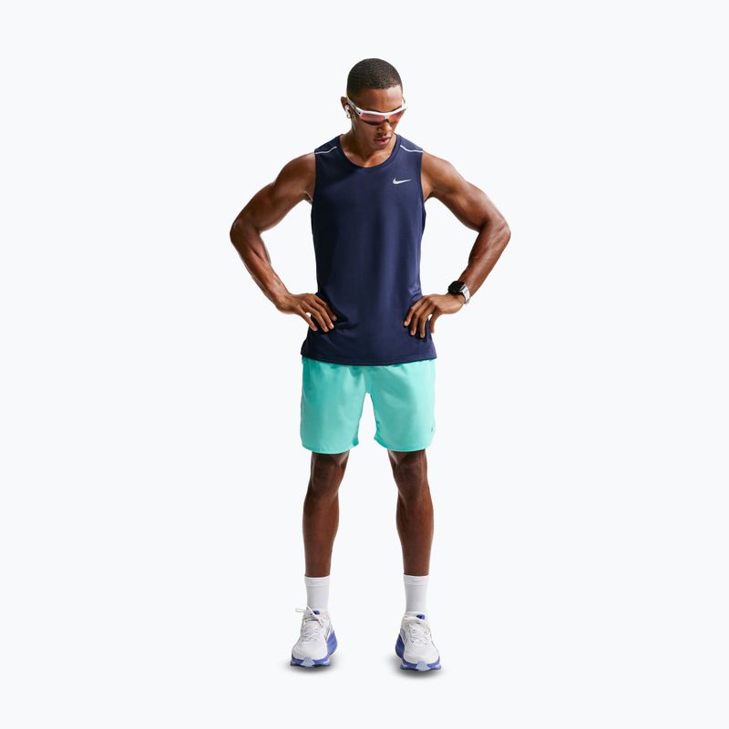 Pánské běžecké tričko Nike Miler Dri-Fit midnight navy 2