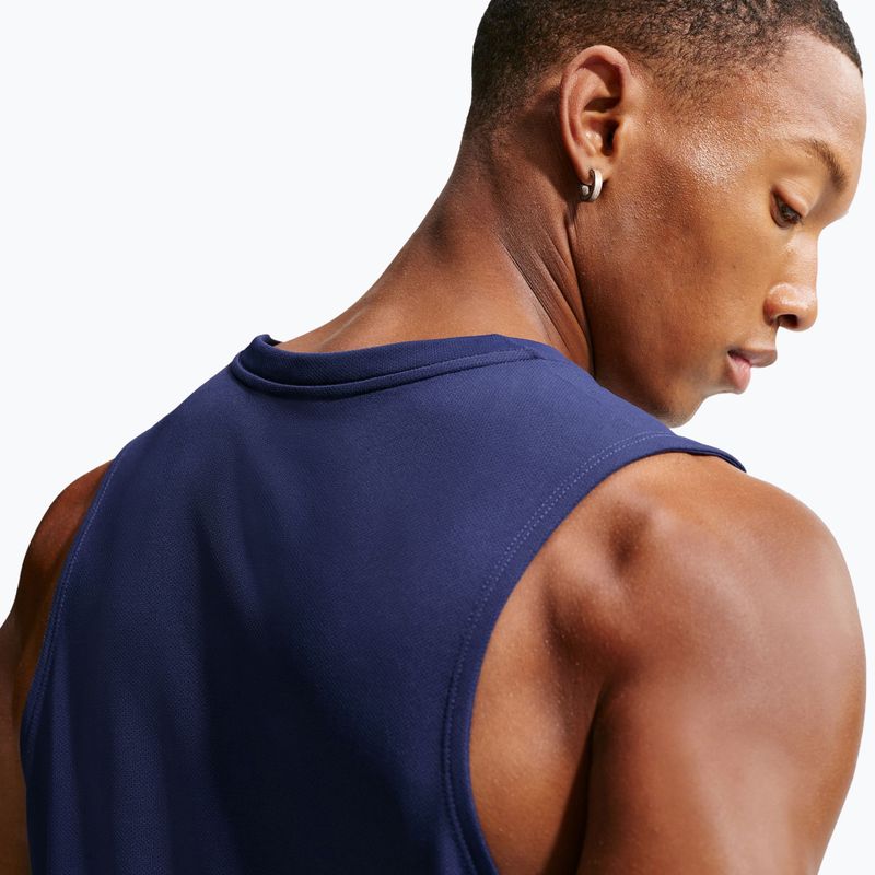 Pánské běžecké tričko Nike Miler Dri-Fit midnight navy 6