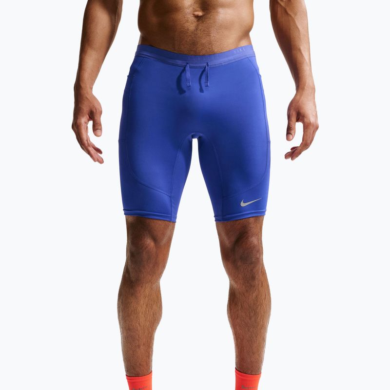 Pánské legíny Nike Stride Dri-Fit Half Tight lapis 5