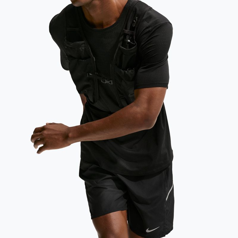 Pánské běžecké šortky Nike Miler Dri-Fit 2in1 7" black/black 4
