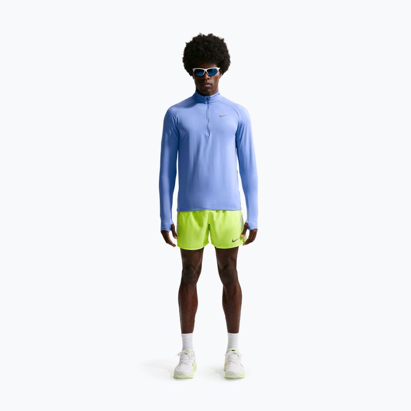 Pánská běžecká mikina Nike Stride 1/4 Zip Dri-Fit royal pulse 2