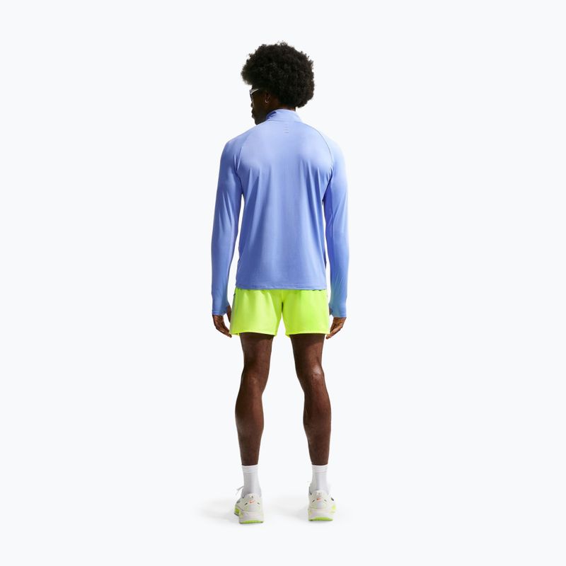 Pánská běžecká mikina Nike Stride 1/4 Zip Dri-Fit royal pulse 3