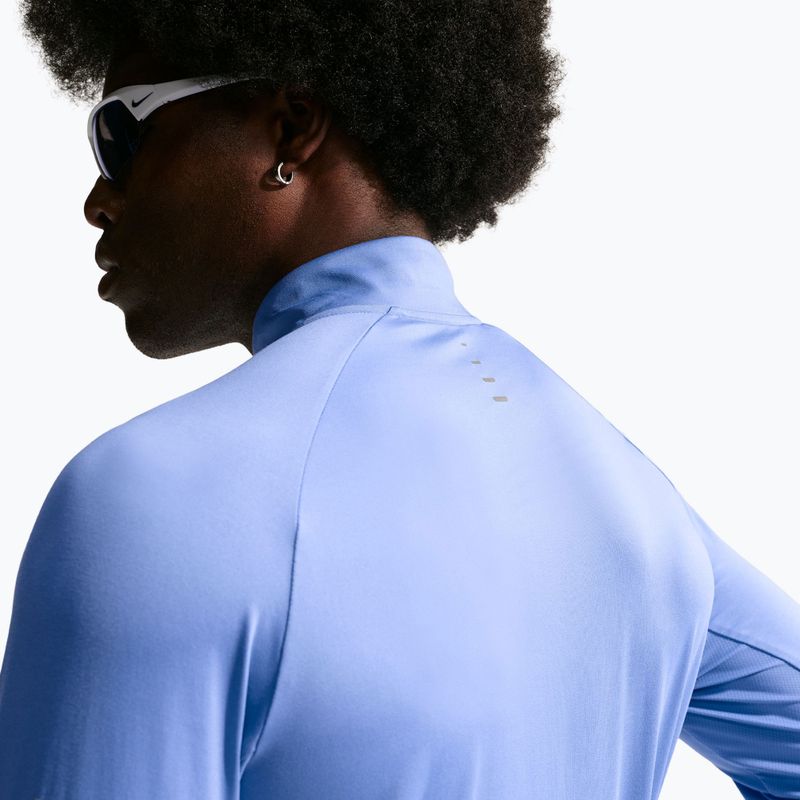 Pánská běžecká mikina Nike Stride 1/4 Zip Dri-Fit royal pulse 6