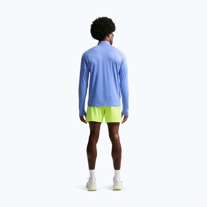 Pánské šortky Nike Miler Dri-Fit Brief Lined 5" volt ice/barely volt 3
