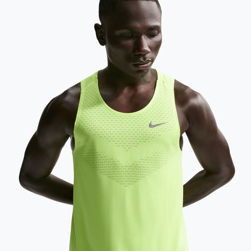 Pánské běžecké tričko Nike Stride Dri-Fit ADV volt ice 4