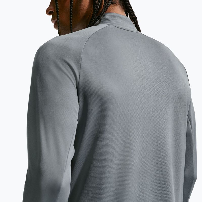 Pánská běžecká mikina Nike Miler Dri-Fit UV 1/2 Zip smoke grey 6