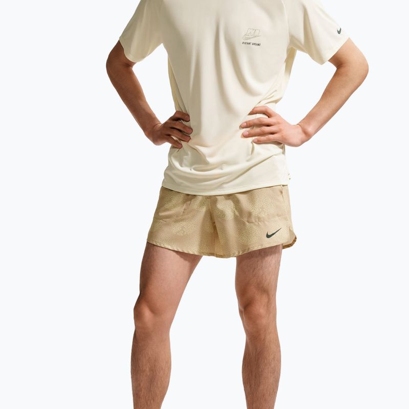 Pánské běžecké šortky Nike Stride Dri-Fit Brief Lined 5" linen 3