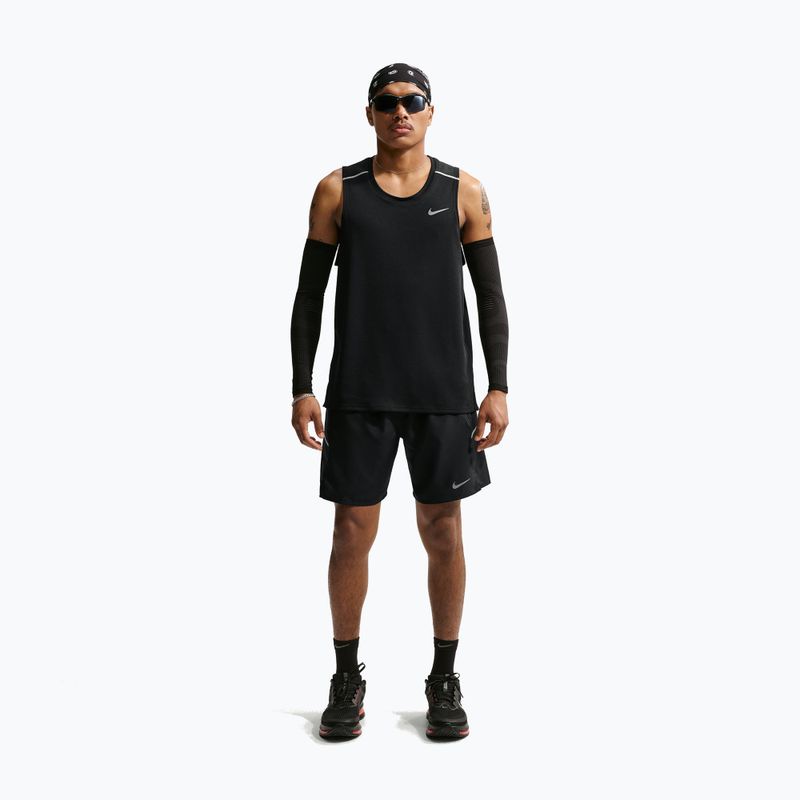 Pánské běžecké šortky Nike Miler Dri-Fit Brief Lined7" black/black 2