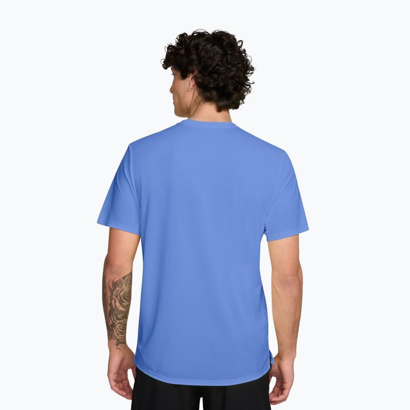 Pánské běžecké tričko Nike Miler Dri-Fit UV royal pulse 2