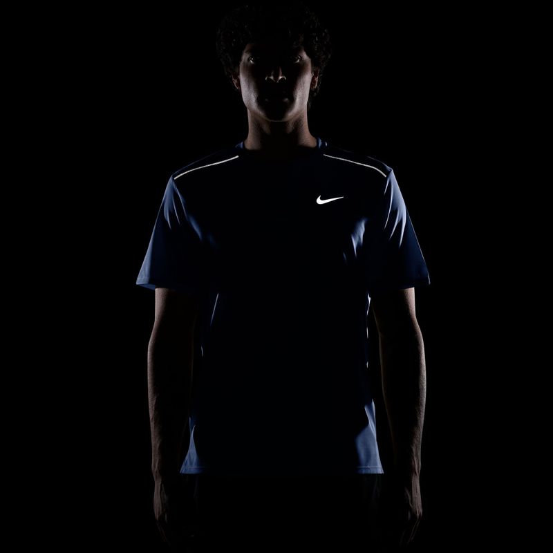 Pánské běžecké tričko Nike Miler Dri-Fit UV royal pulse 4