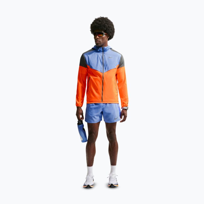 Pánské běžecké šortky Nike Miler Dri-Fit 2in1 5" royal pulse/sapphire 2
