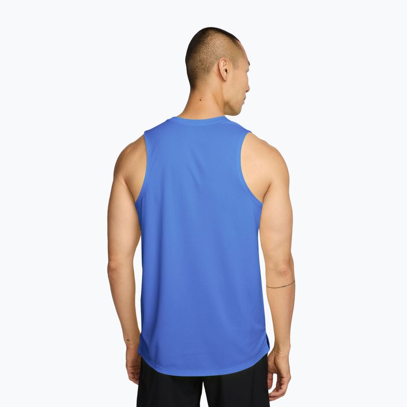 Pánské běžecké tričko Nike Miler Dri-Fit royal pulse 2