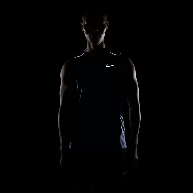 Pánské běžecké tričko Nike Miler Dri-Fit royal pulse 4